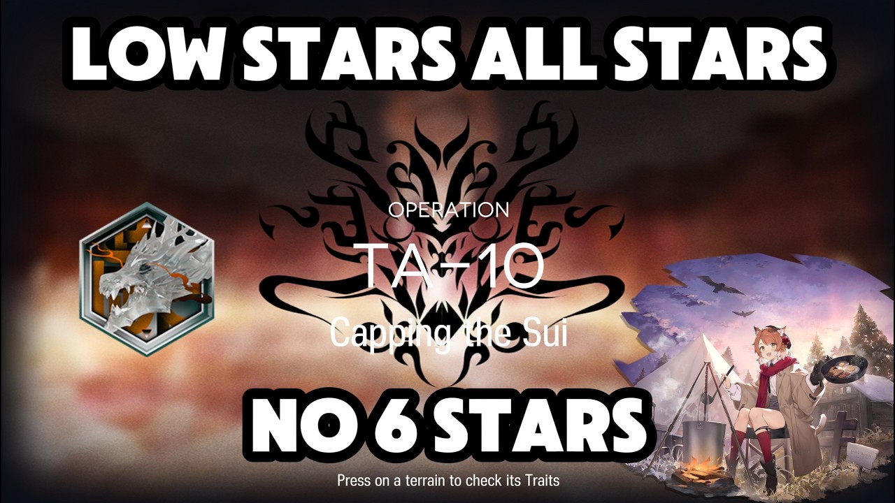 【Arknights】TA-10 Low Rarity + Trimmed Medal Guide