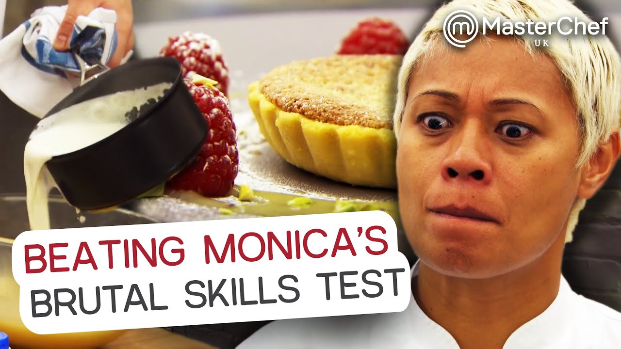 Monica Galetti’s Skill Tests Stump Chefs | MasterChef: The Professionals | Compilation