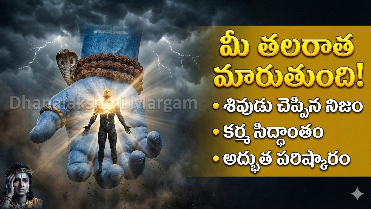 దురదృష్టం పోయి డబ్బే డబ్బు! శివుడు చెప్పిన రహస్యం || Good Luck Secrets Shiva Mantra