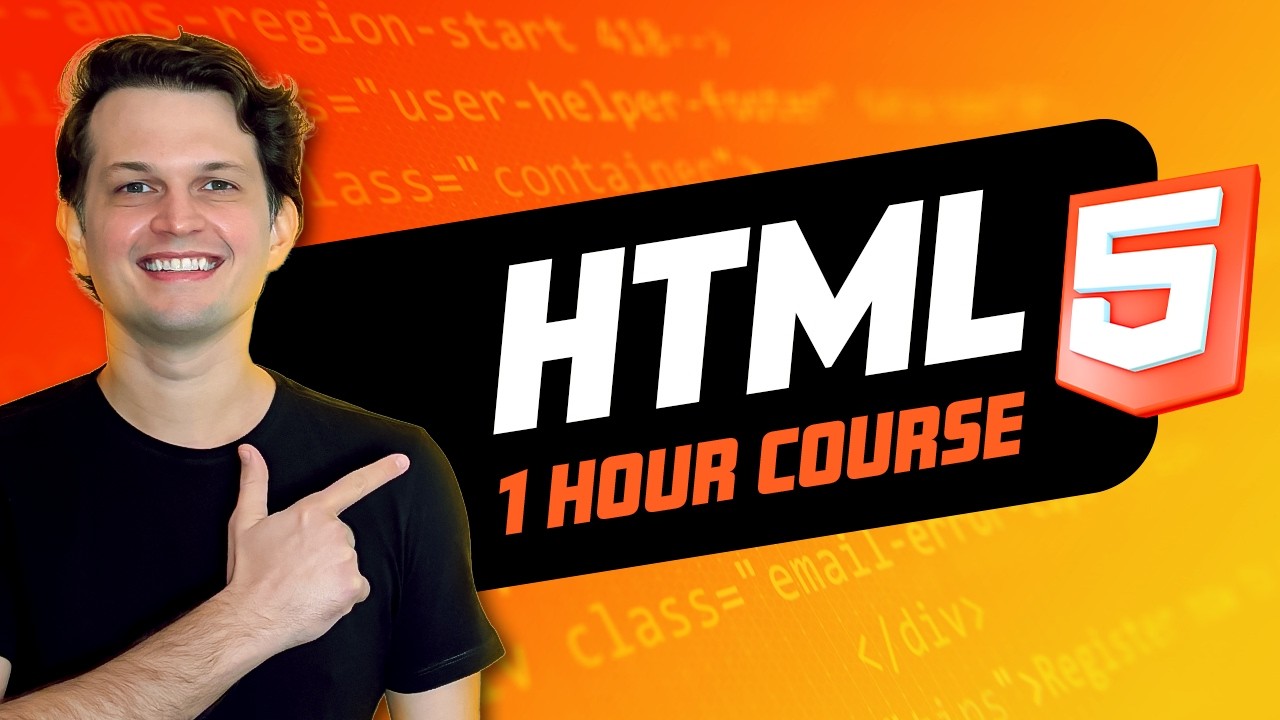 HTML course for beginners - Learn HTML in 1 hour