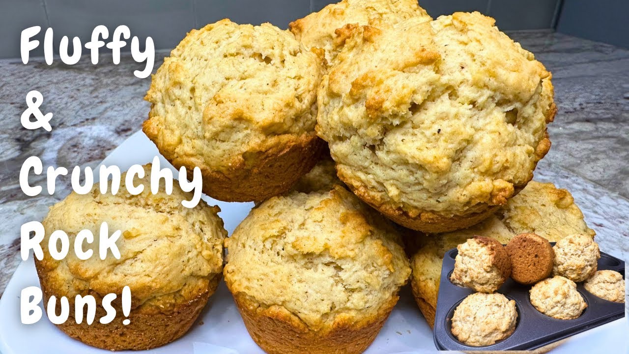 How to Make the Best Rock Buns at Home | Popular Ghana Street Snack | Rock Cake | Simple & Tasty