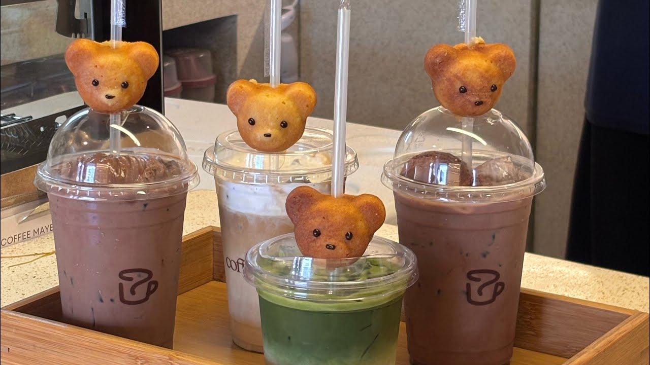 Bear Madeleine | Cafe new obsession 🐻✨