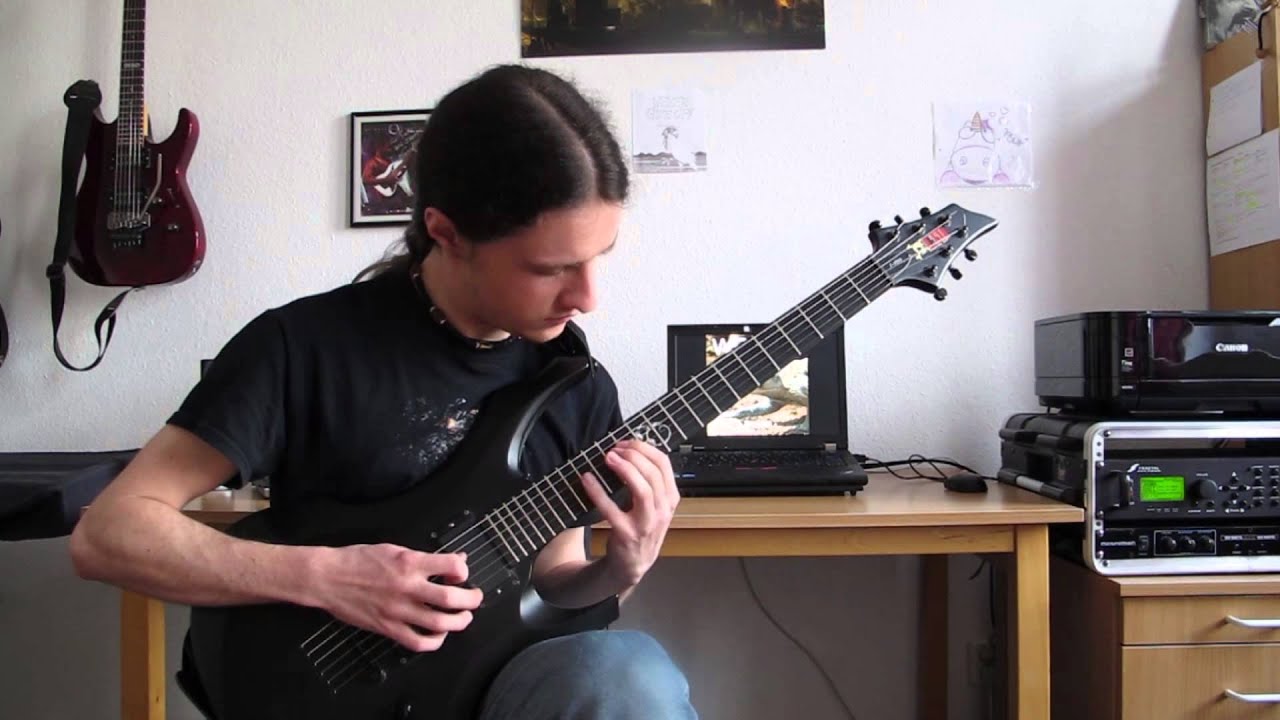 Periphery - Erised First Guitar Solo Cover Misha Mansoor