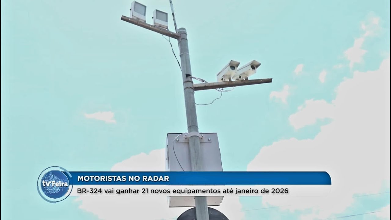 BR-324 ter&aacute; novos Radares