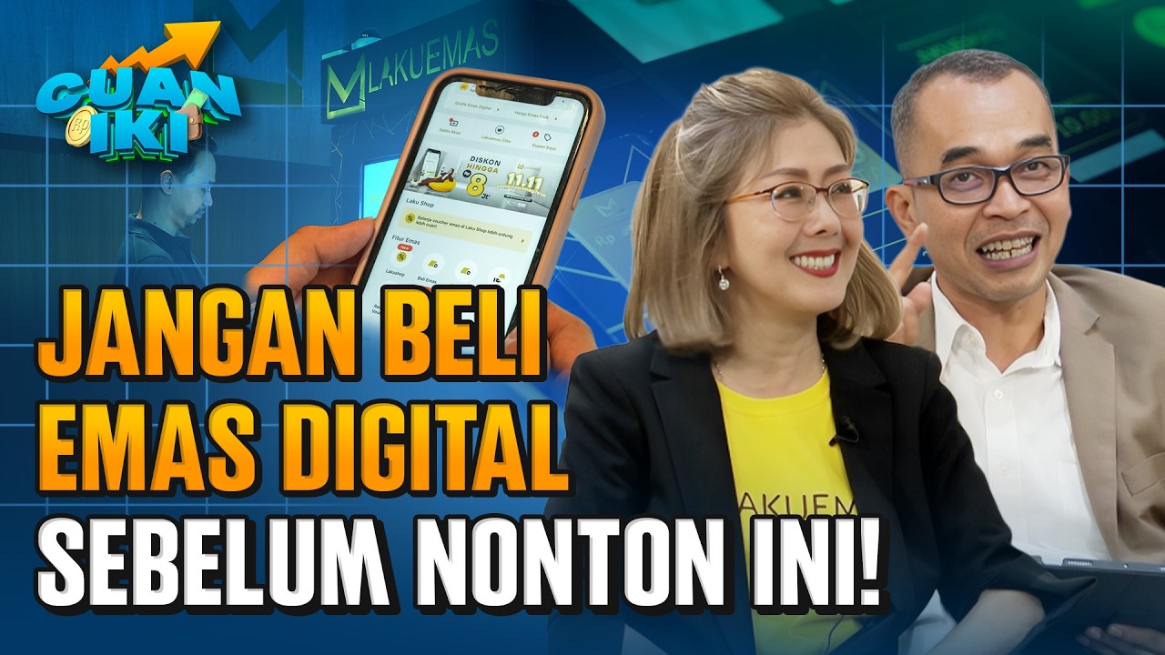 Jangan Ragu Beli Emas Digital di Indonesia, Dijamin Aman dan Terlindungi Bappebti | Cuan Iki