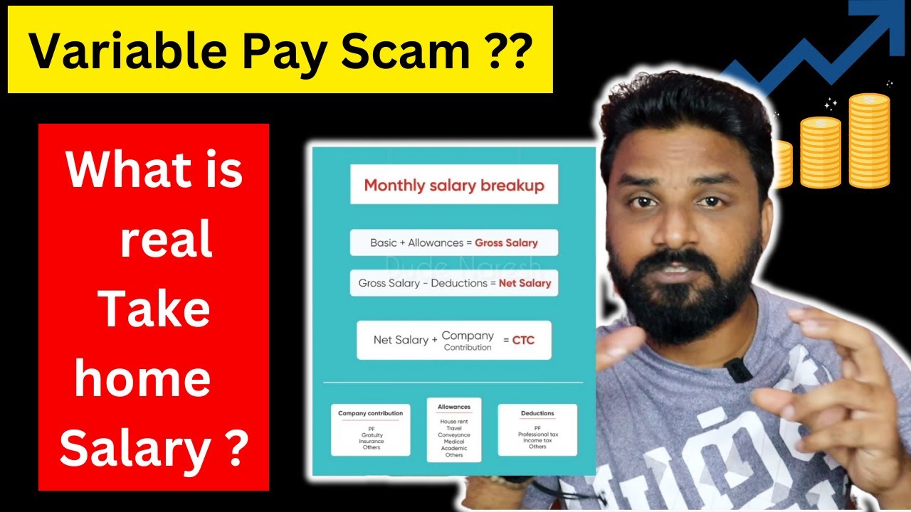 Variable pay Scam Explained | Take Home salary calculation தமிழ்