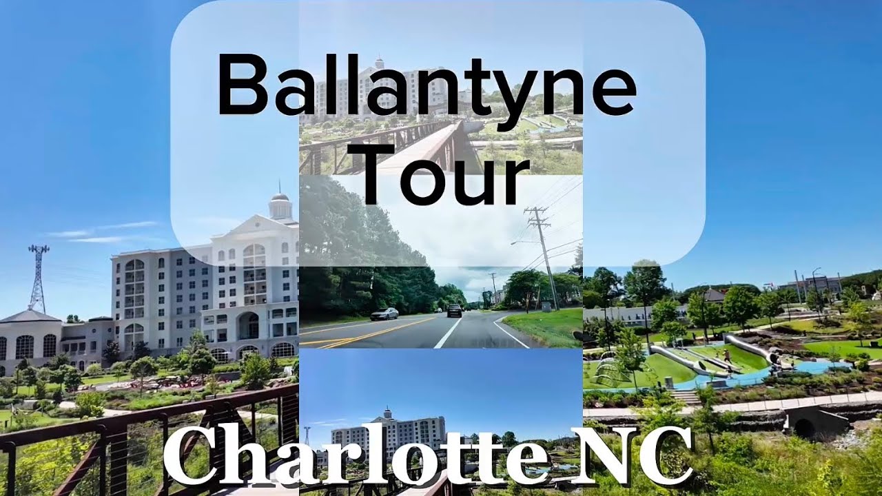 Ballantyne Charlotte NC | The Bowl Driving Tour #driving #tour #charlotte