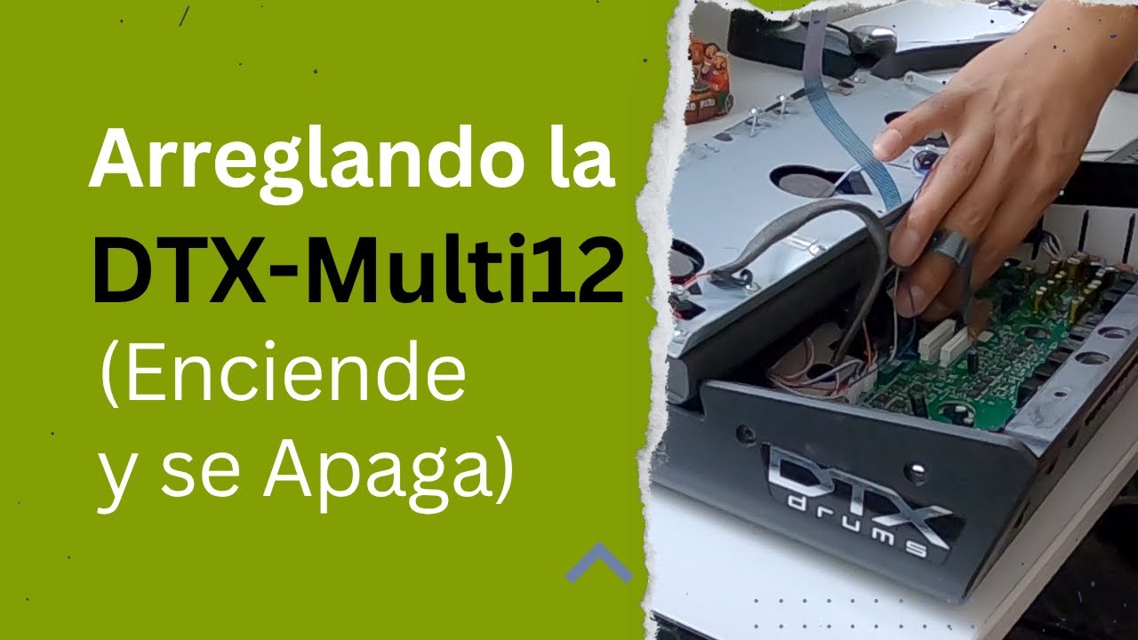 Arreglando mi Yamaha DTX Multi12