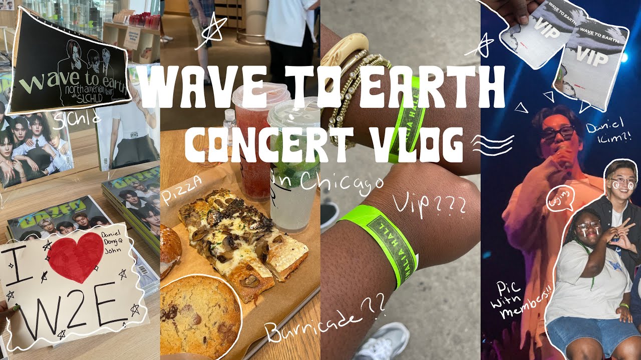 DAYS IN MY LIFE(wave to earth concert vlog, vip experience, almost barricade,Travel)#vlog