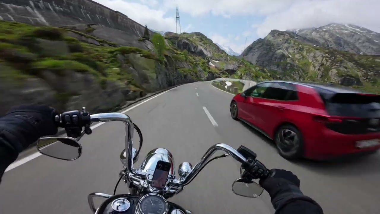 Grimselpass 🇨🇭 Road King Classic | Twin Cam 103 | Kesstech | DJI Osmo Action 5 Pro