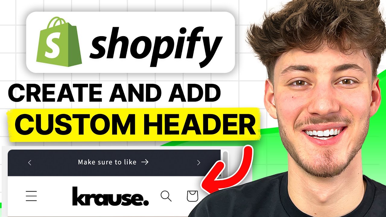 How To Create and Add Custom Header in Shopify (2026 Tutorial)