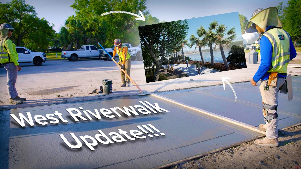 Tampa's West Riverwalk is Coming to Life | Segment 6 Construction Update