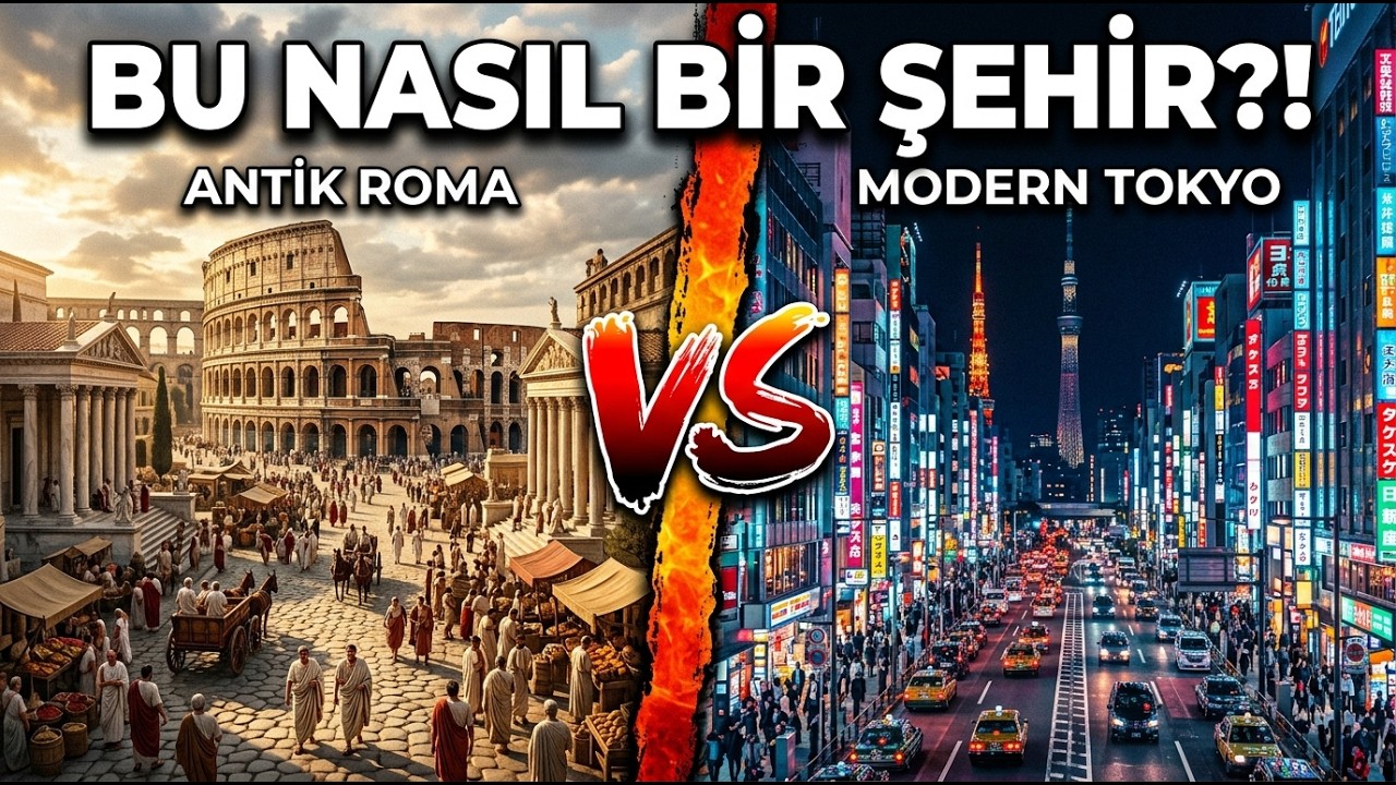 İnsanlık Tarihinin En Büyük Şehirleri! Roma’dan Tokyo’ya Dev Mega Kentler (Nüfuslarıyla)