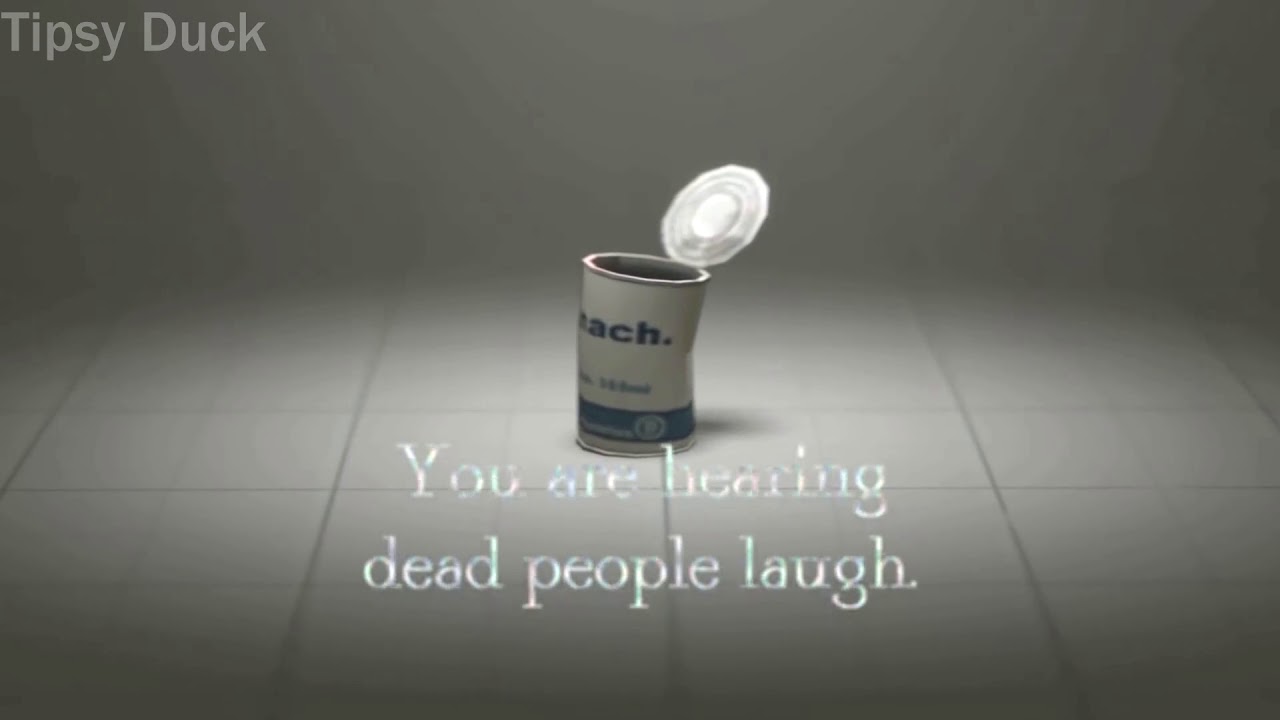 Most laugh tracks were recorded in the 1950s, you are hearing dead people laugh - Tipsy Duck