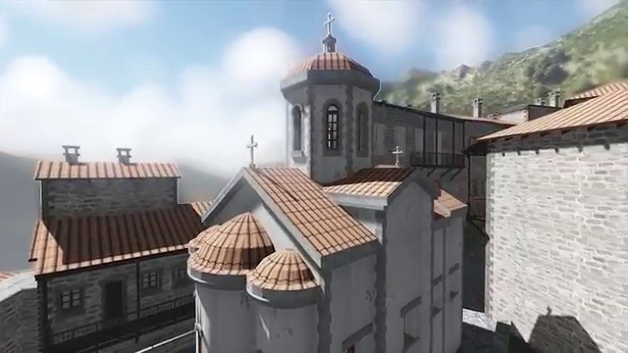 3D Reconstruction of Saint George Peristereota Monastery. Pontos.