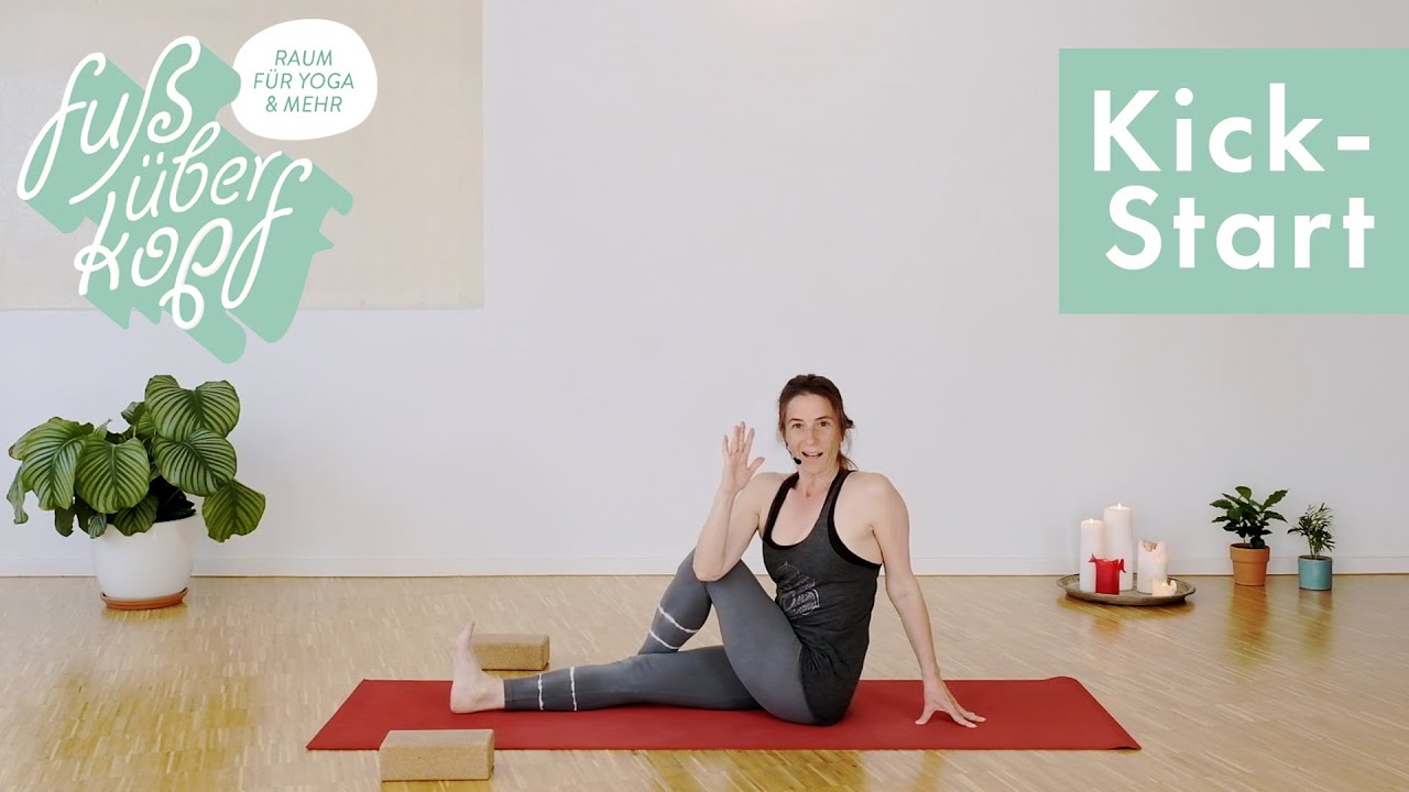 Fuß über Kopf: Kick-Start in den Tag