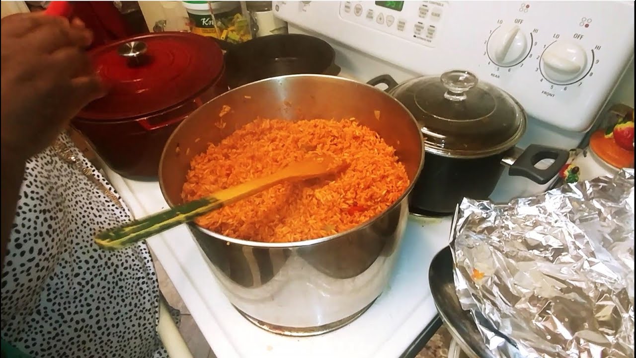 Cooking Some Sierra Leone Style Jollof Rice For My Birthday!