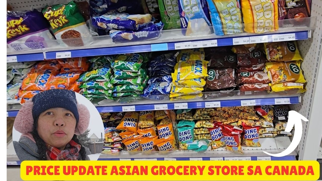 PINAY MOM IN CANADA | PRESYO NG PANINDA SA ASIAN STORE SA CANADA NAGTAASAN NA BA? PRODUKTONG PINOY