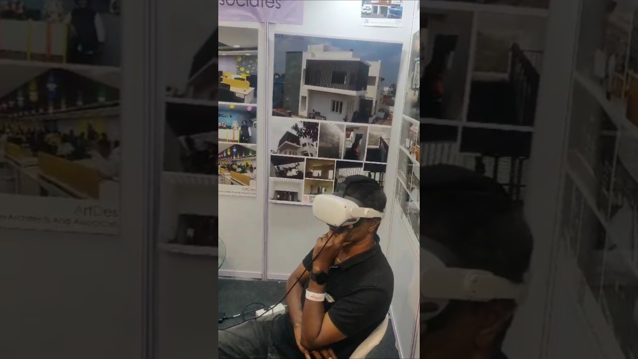 Virtual Reality Home Experience by Architect Firm YESCON 2025 #chennaiexpo