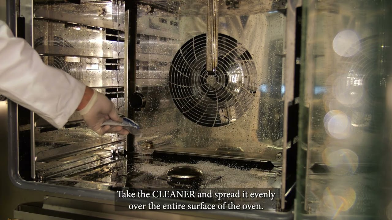 FINES convection oven cleaning instructions manuals FIN-CLEANER / HTB / FIN-BAKE / PRO-COOK
