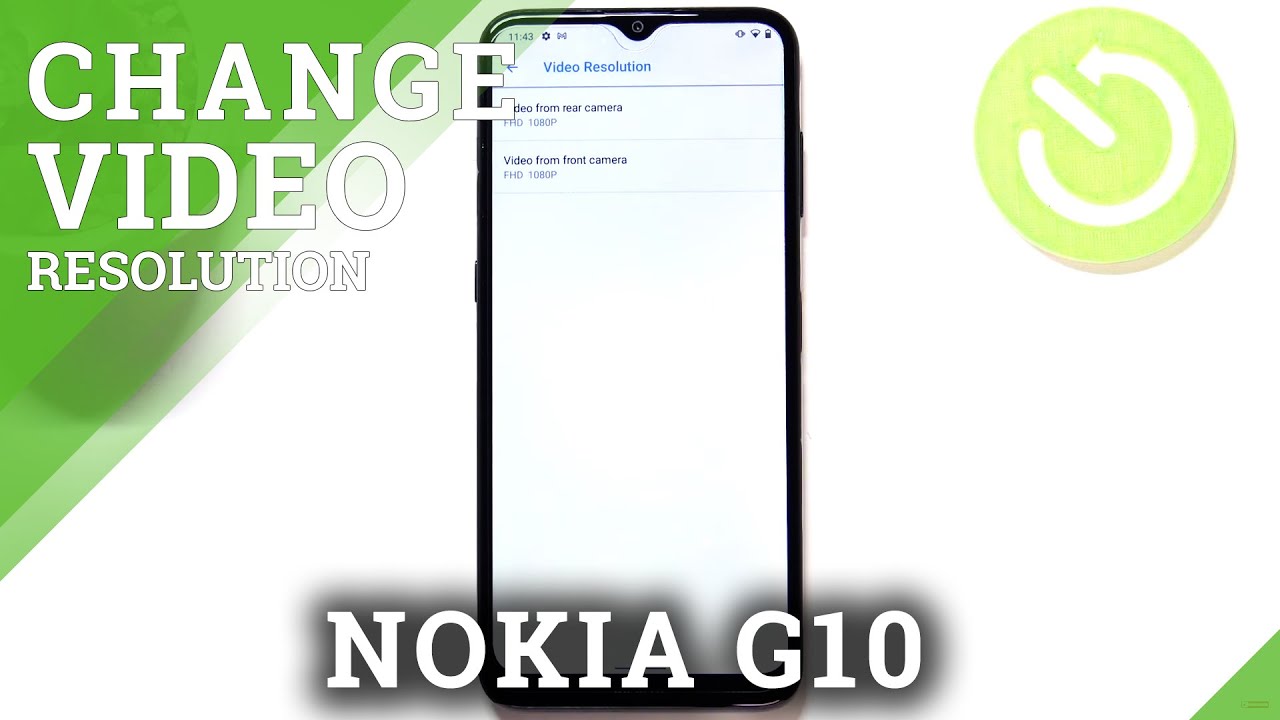 How to Change Video Resolution on NOKIA G10 &ndash; Set Video Quality