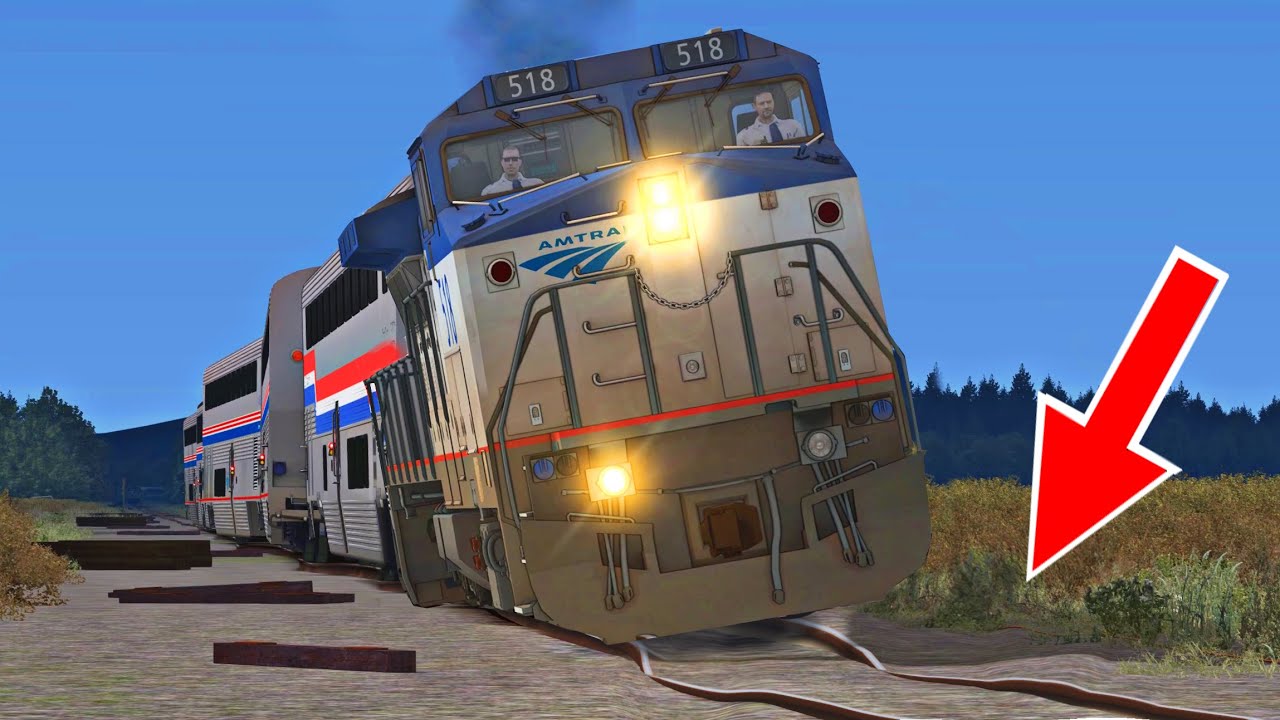 Amtrak drives on the worst tracks in the world!