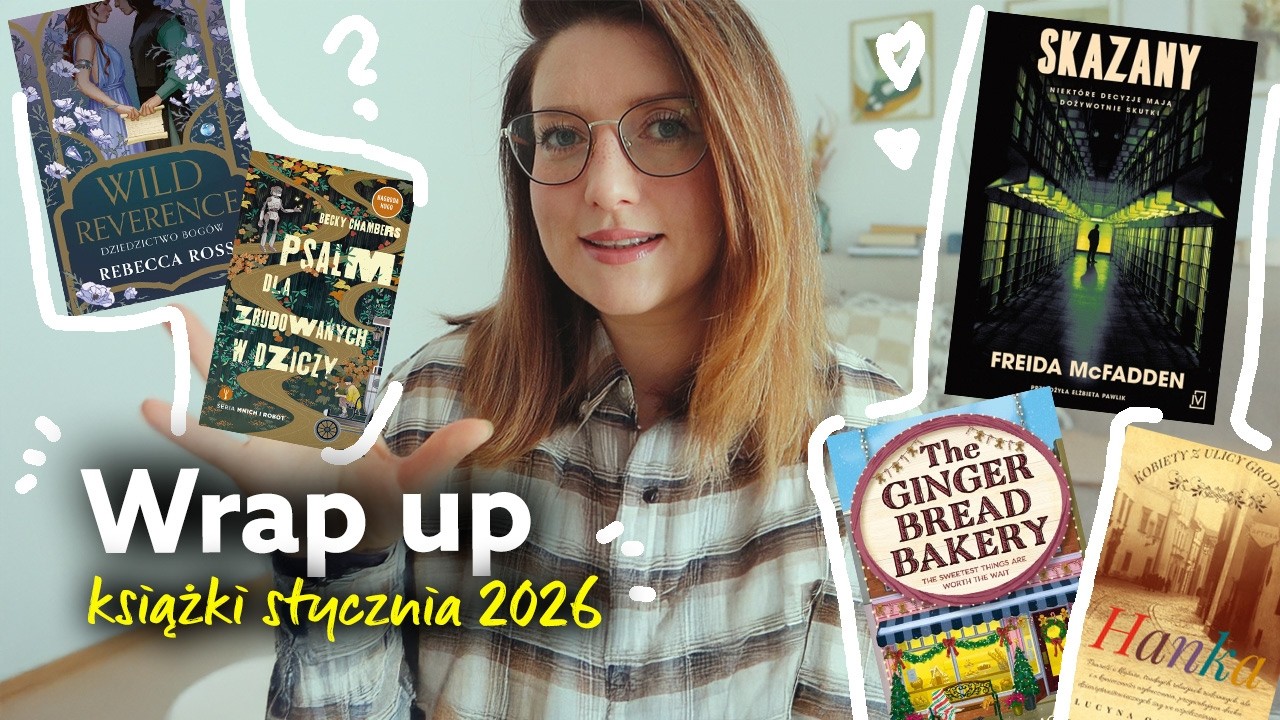 Seria, którą czytały wszystkie nauczcielki🤭 book wrap up 📚 styczeń 2026  Aniko Vlog