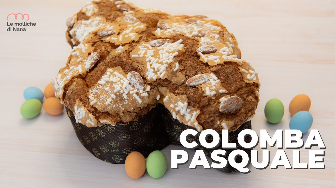 COLOMBA PASQUALE - ricetta tradizionale facile con lievito madre essiccato