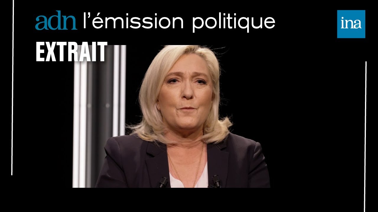 Marine Le Pen réagit face à l’alerte écologique | Archive INA
