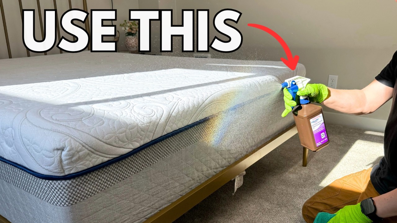 The Best Way to Clean Your Mattress!