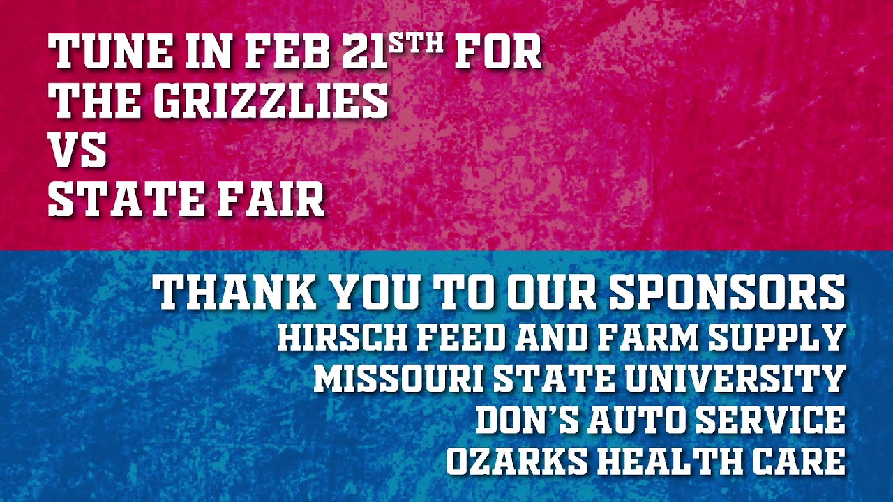2026 MSUWP Grizzlies vs State Fair Roadrunners