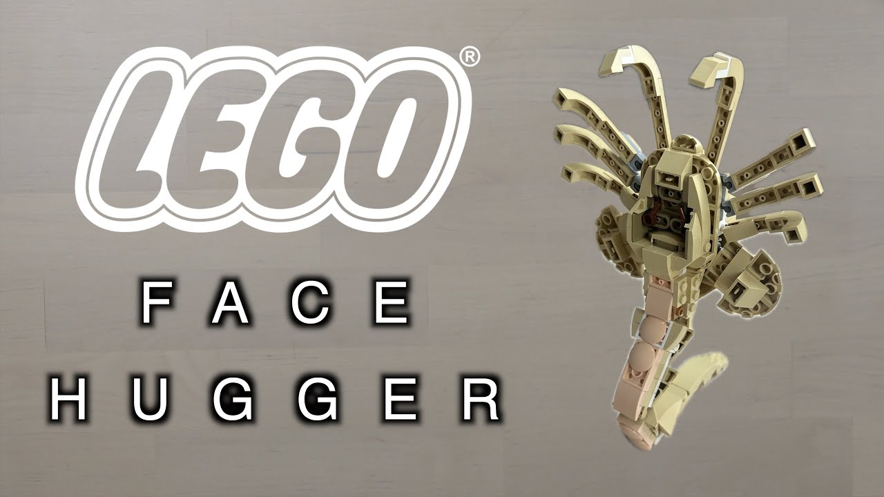 BUILDING THE LEGO FACE HUGGER