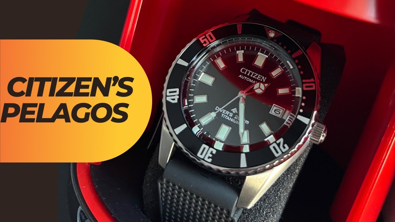 Citizen NB6021-17E - Unboxing