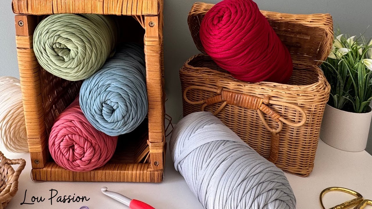Trapilho Satin Stretch : les nouvelles couleurs qui vont vous inspirer ! #loupassion #crochetfacile