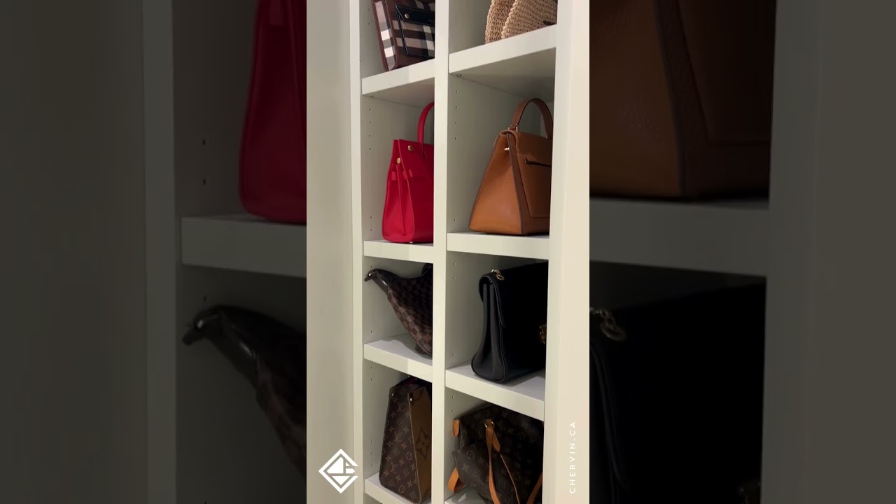 Luxury Condo Walk-In Closet #ClosetGoals