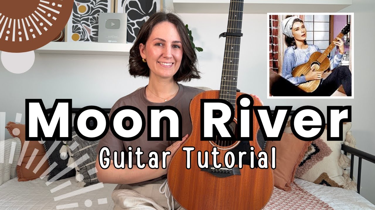 Moon River - Урок игры на гитаре [Игра пальцами и перебором!]