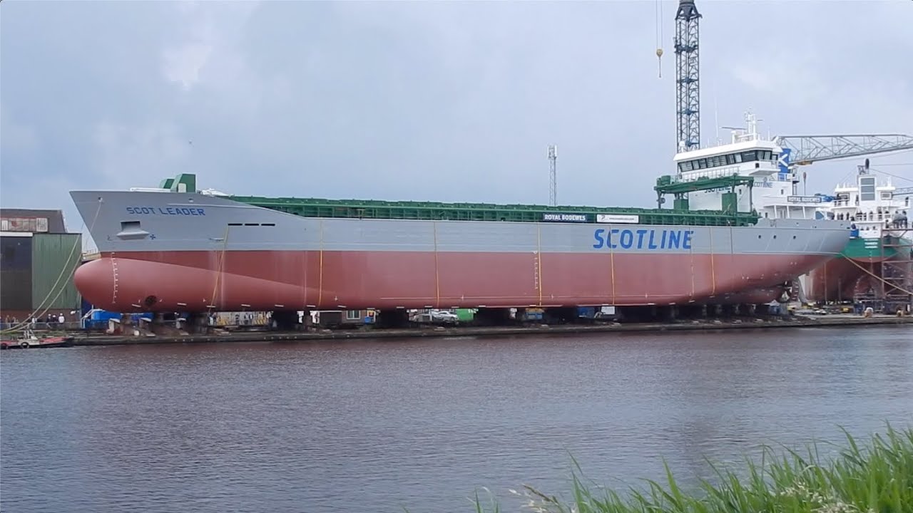 🎥 Foutje Tijdens De Tewaterlating💦 van SCOT LEADER, Maar Hebben Ze 't Allemaal Overleefd?* - #2900NL