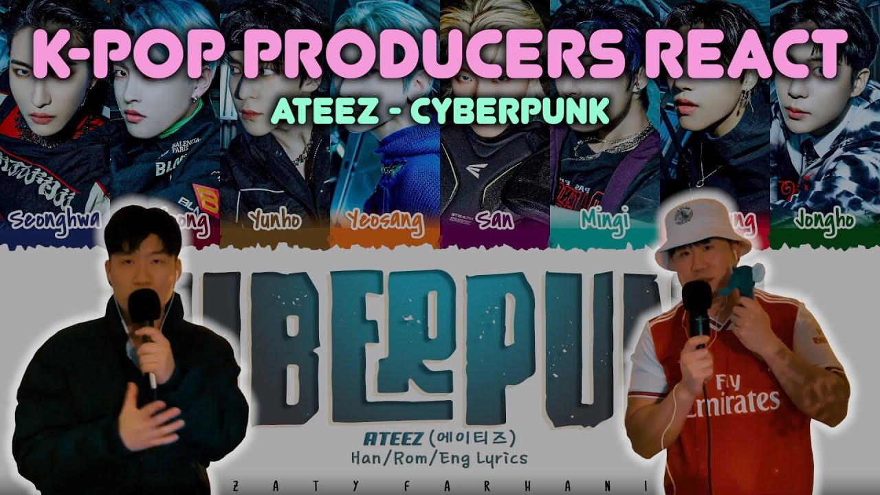 Musicians react & review ♡ ATEEZ - Cyberpunk