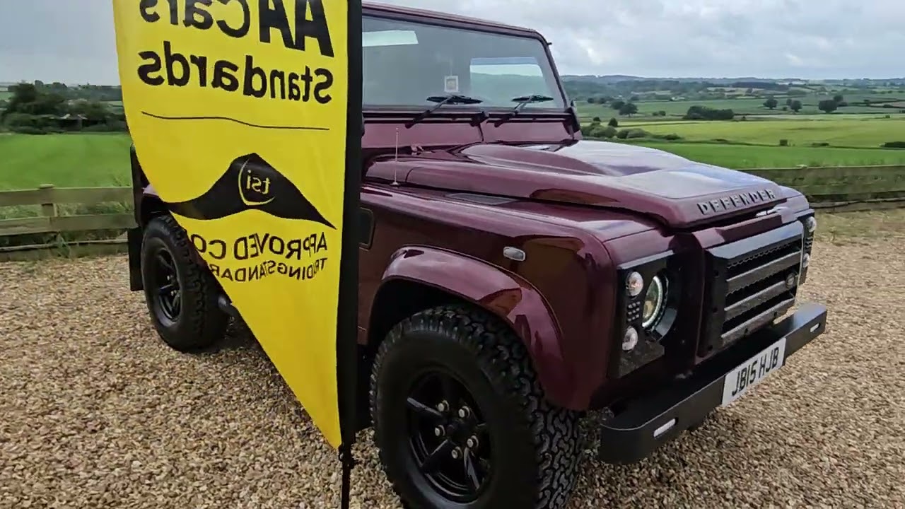 Landrover Defender 90 hardback for sale