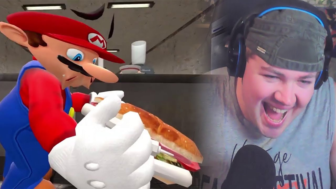 SMG4: Mario geht zu SUBWAY und will extra MAYONNAISE [Ger Sub] | REAKTION