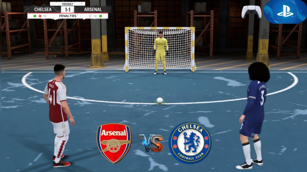 London Derby in VOLTA! Chelsea vs Arsenal. VOLTA Penalty Shootout 😱⚽