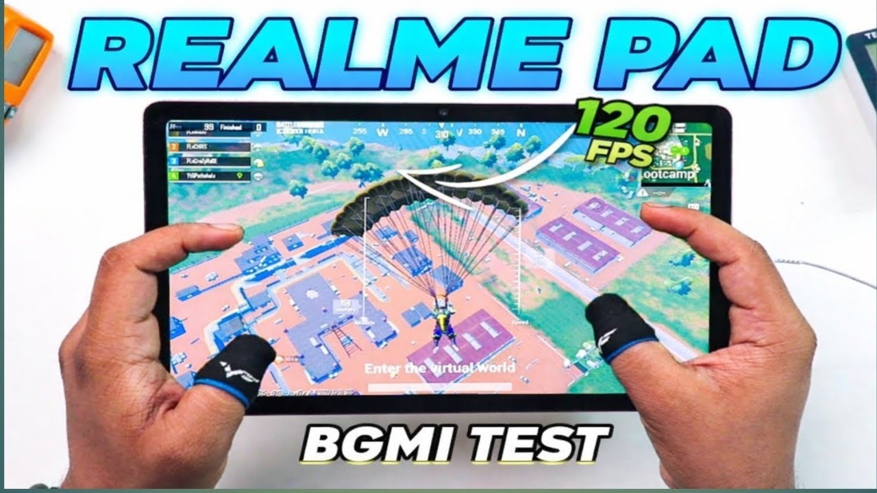 Realme Pad 3 Unboxing 🔥 BGMI Test + Gyroscope Gameplay | 90FPS ? 😱#realmepad 