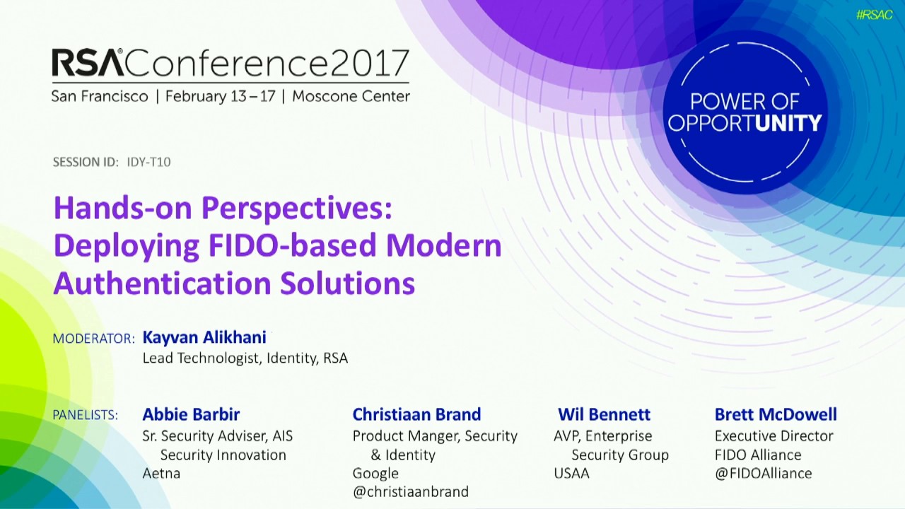 Hands on Perspectives: Deploying FIDO-Based Modern Authentication Solutions