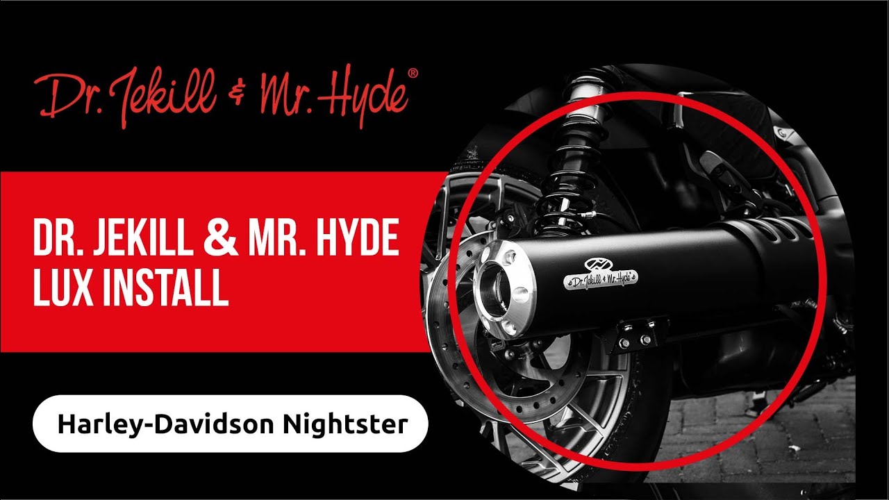 Dr. Jekill & Mr. Hyde Exhaust Install Harley-Davidson Nightster