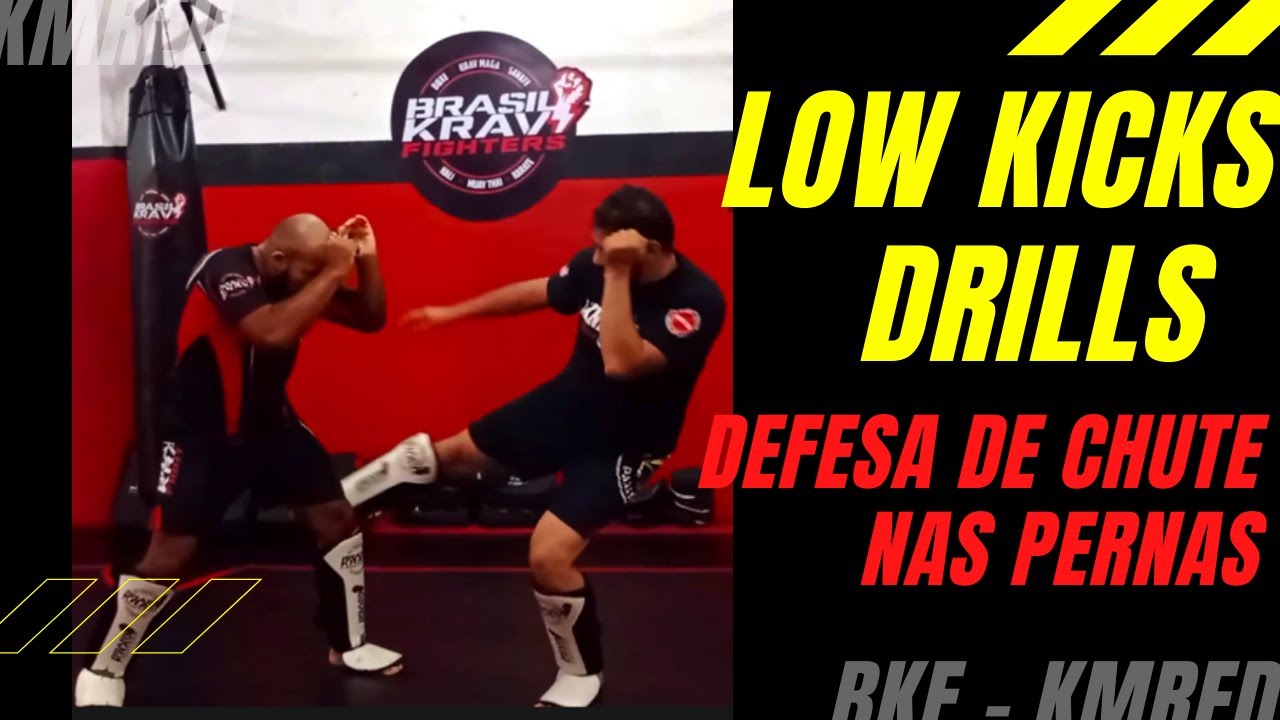 KMRED BKF - LOW KICKS DRILLS - DEFESA DE CHUTE NAS PERNAS