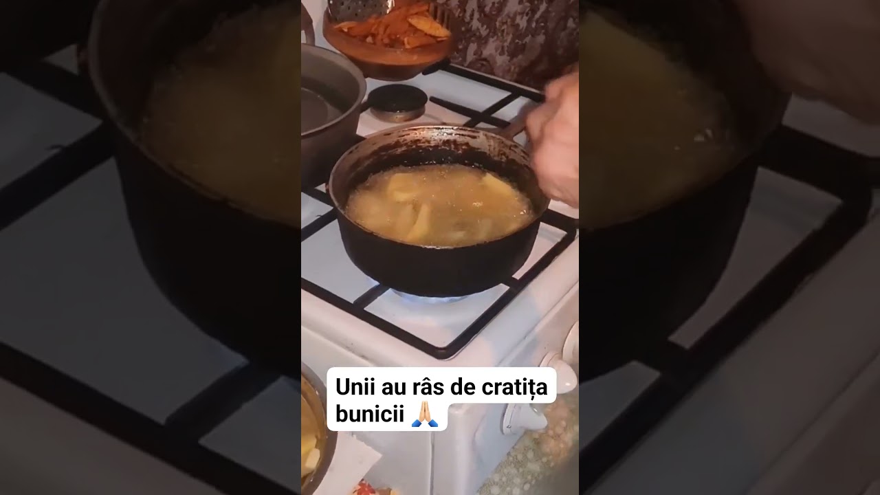Unii au râs de cratița bunicii