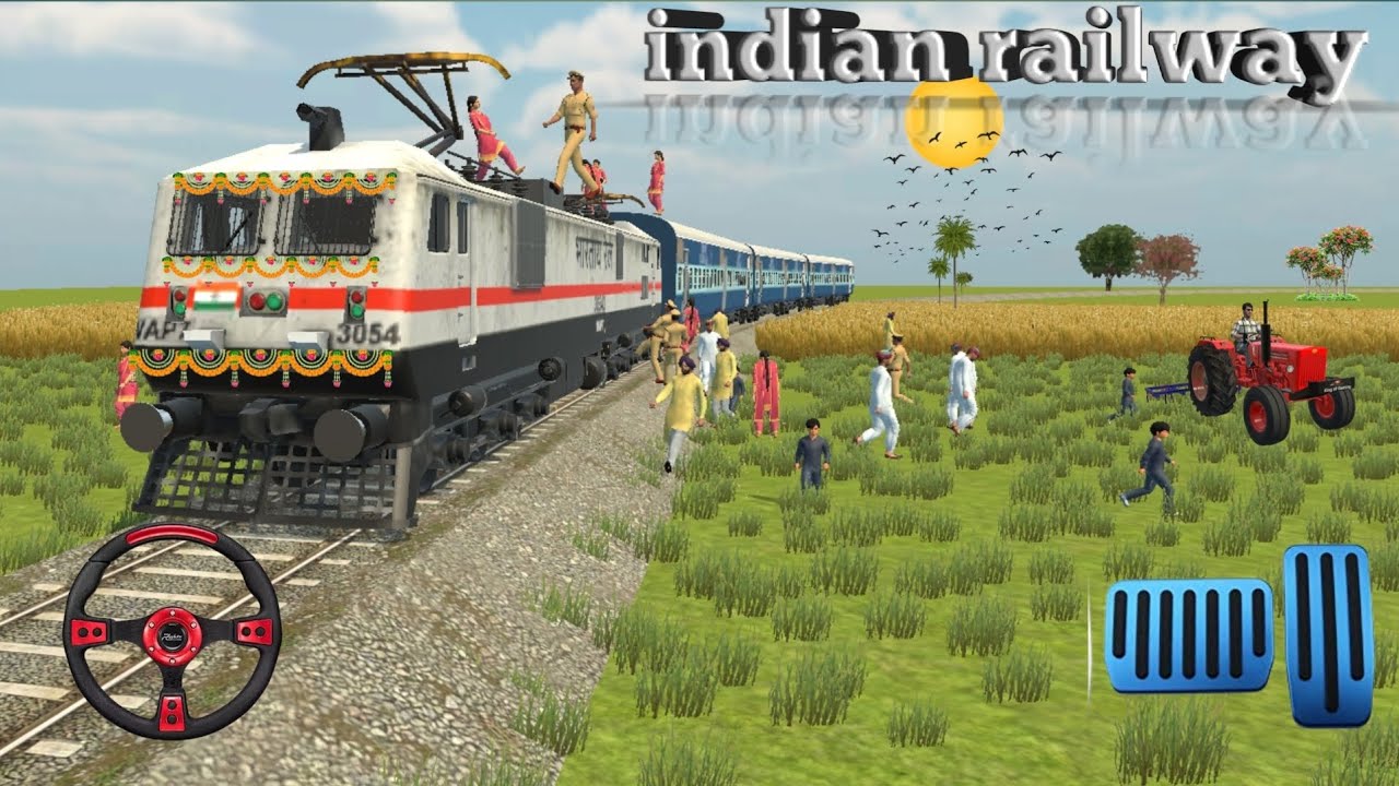 How to indian railway station 🚉? ભારતીય રેલવે સ્ટેશન  ? gaming video (King of Gaming)