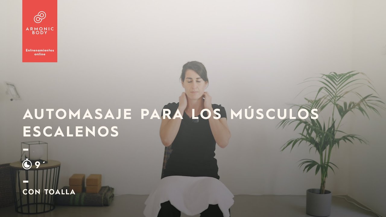 AUTOMASAJE PARA LOS MÚSCULOS ESCALENOS | Armonic Body