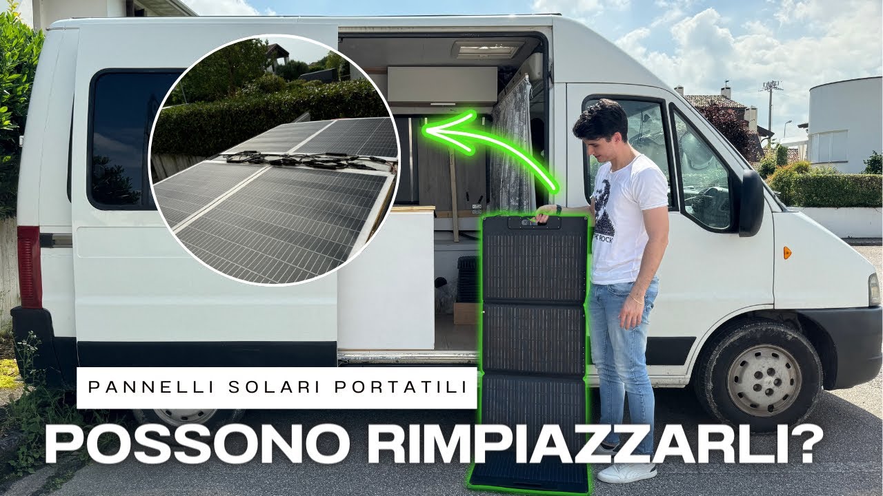 ADDIO a impianti elettrici complicati in Camper/van [BLUETTI PV120S]