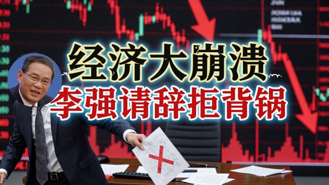 经济崩溃引发的政变，李强请辞拒背锅#习近平#中共#胡锦涛#温家宝#张又侠#兵变#权斗#听床#中南海